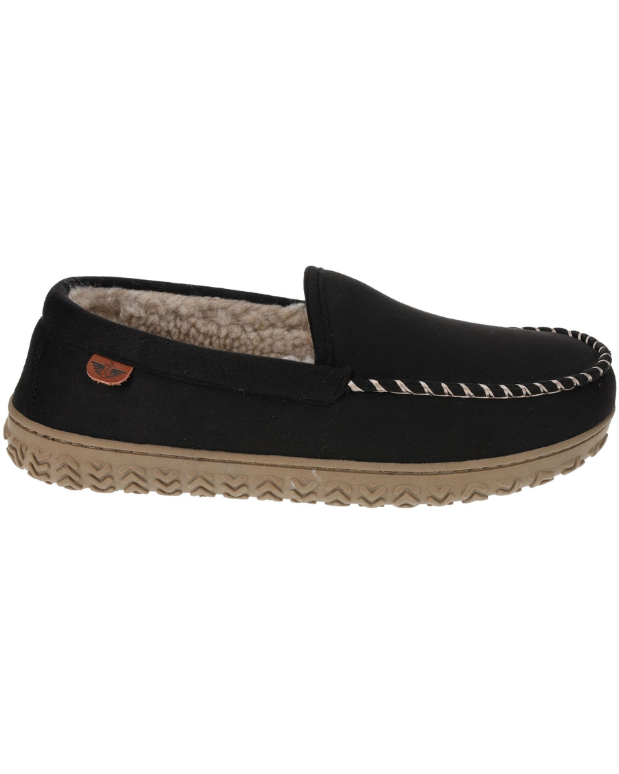 (image for) Novel Rugged Microsuede Moccasin Slippers